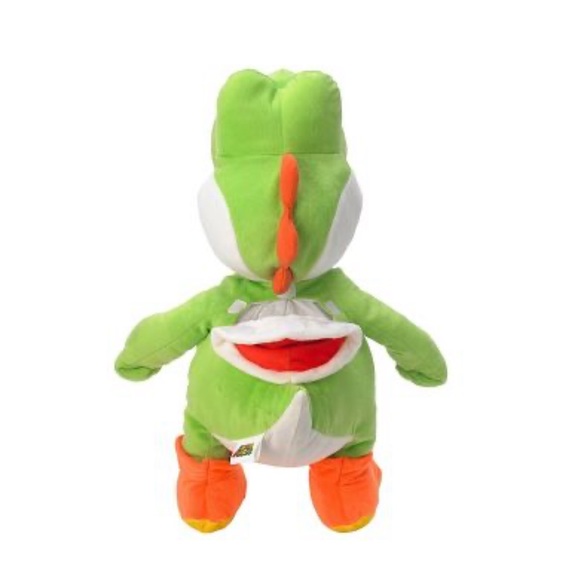 Yoshi plushy with velcro backpack - Picture 3 of 3